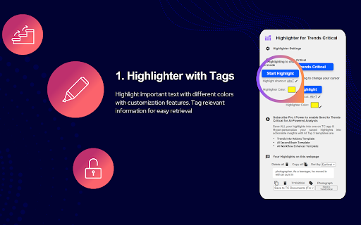 TrendsCritical Highlighter - 谷歌插件