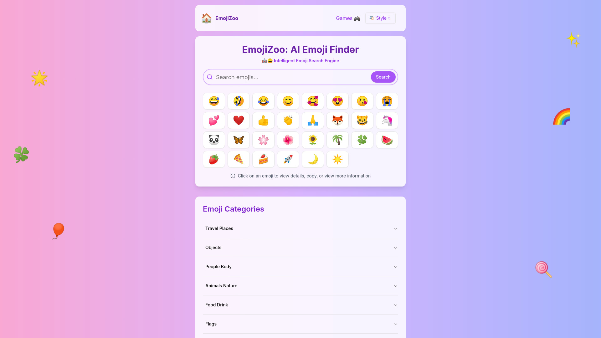 EmojiZoo