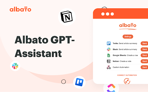 Albato GPT-Assistant for Google Chrome - 谷歌插件