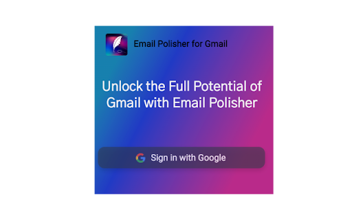 GPT Email Polish - 谷歌插件
