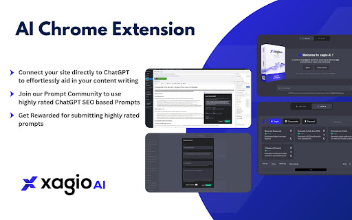 Xagio AI Chrome Extension - 谷歌插件