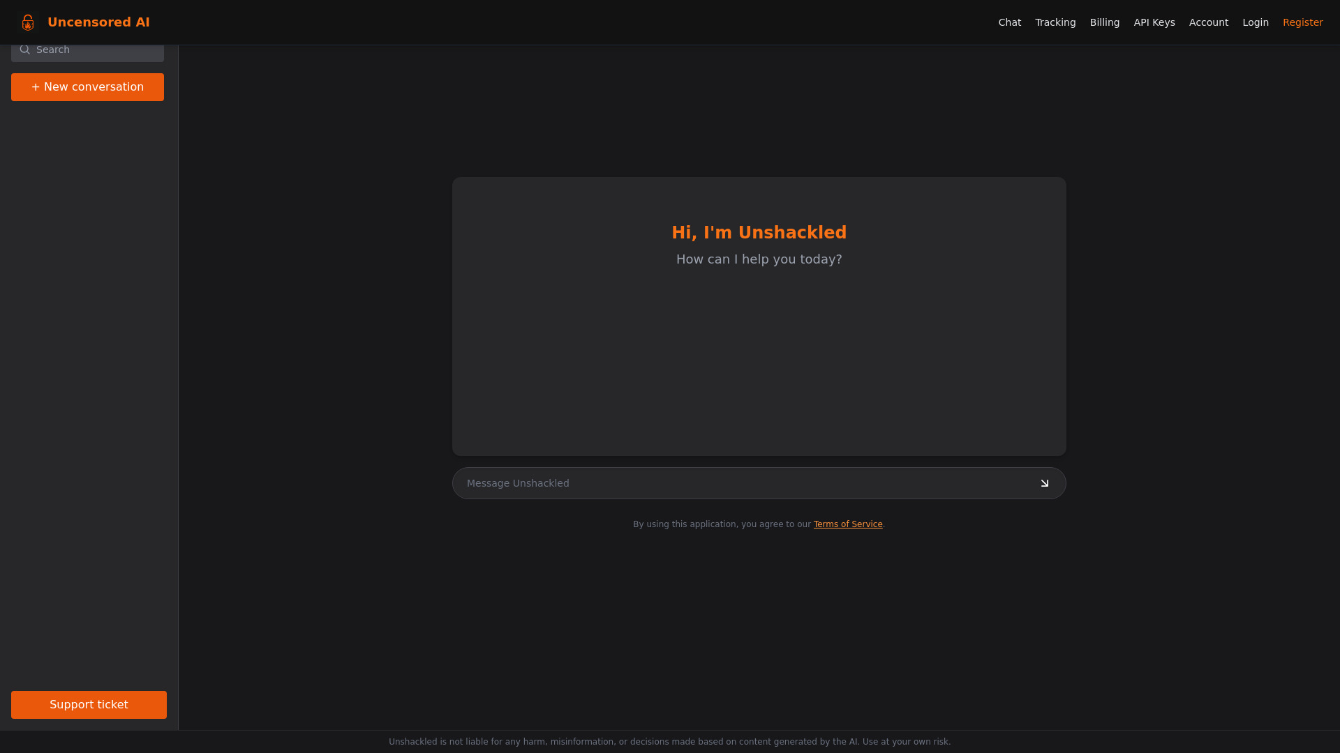 Unshackled AI