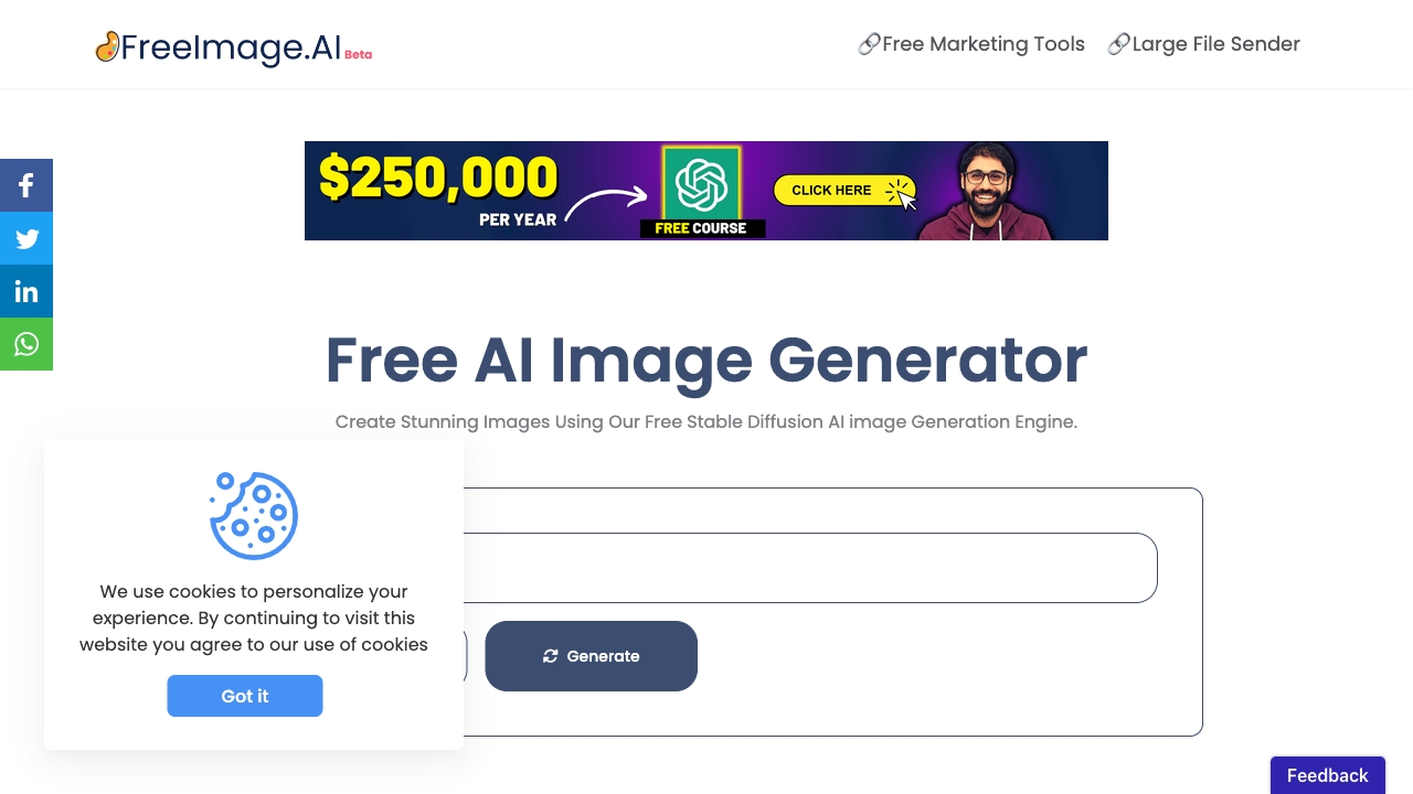 Stable Diffusion Image Generator