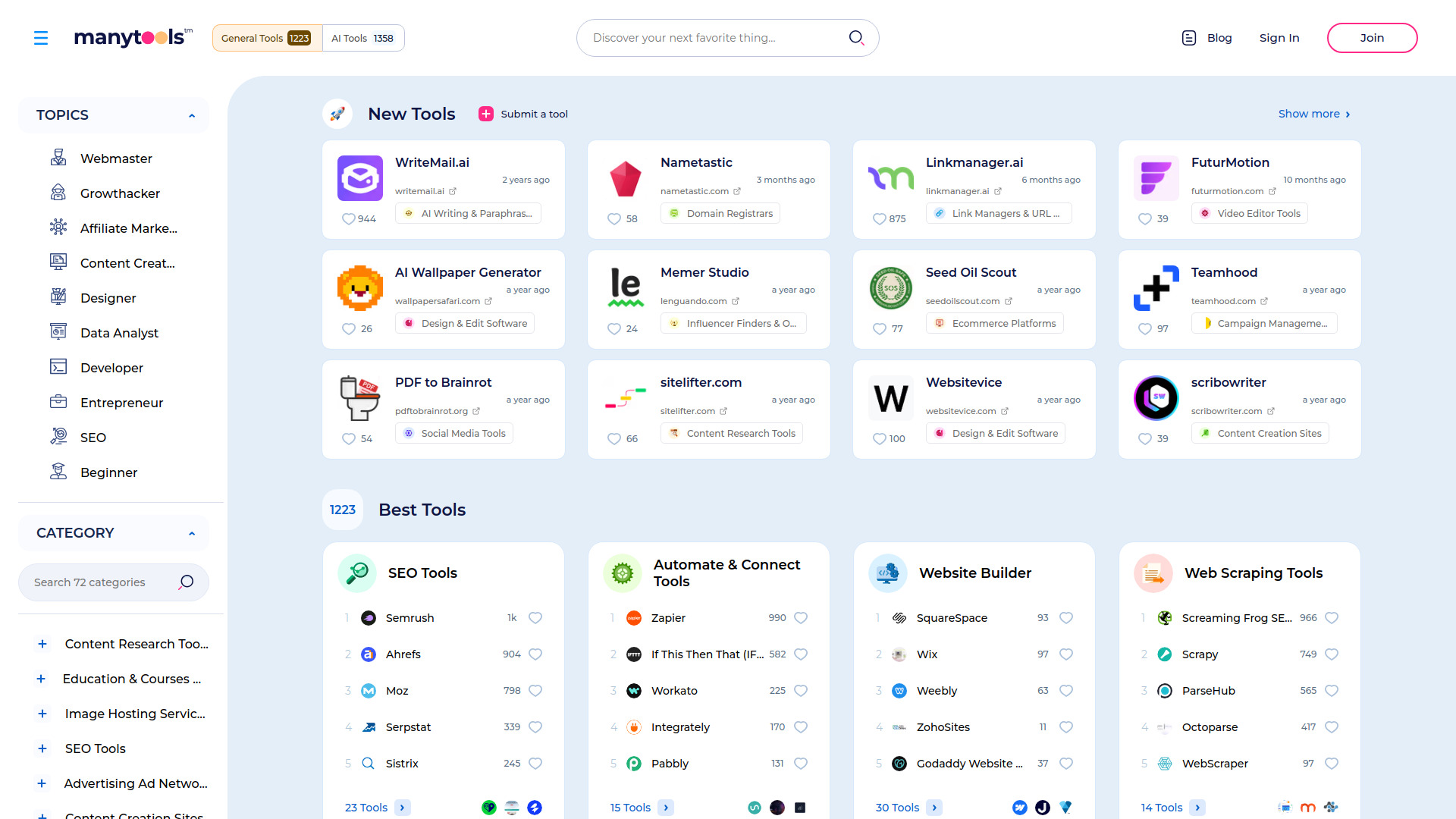 ManyTools