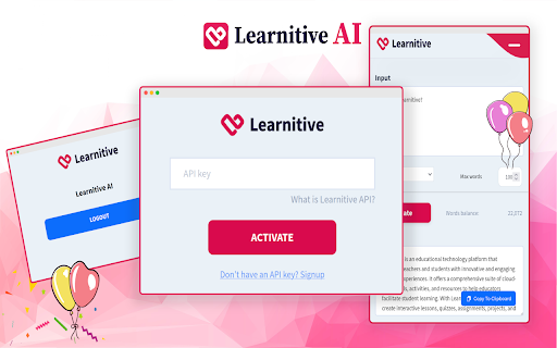 Learnitive - 谷歌插件