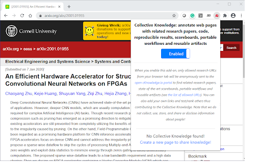 cKnowledge Browser Extension - 谷歌插件
