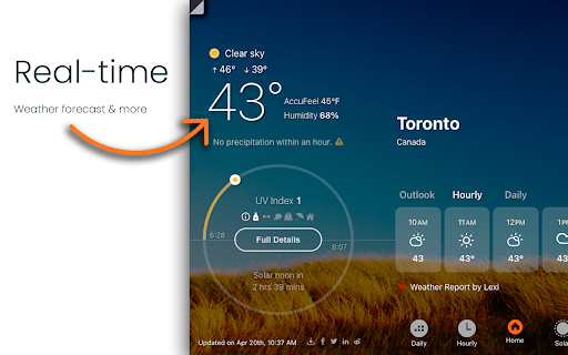 AI-powered weather forecasting - 谷歌插件