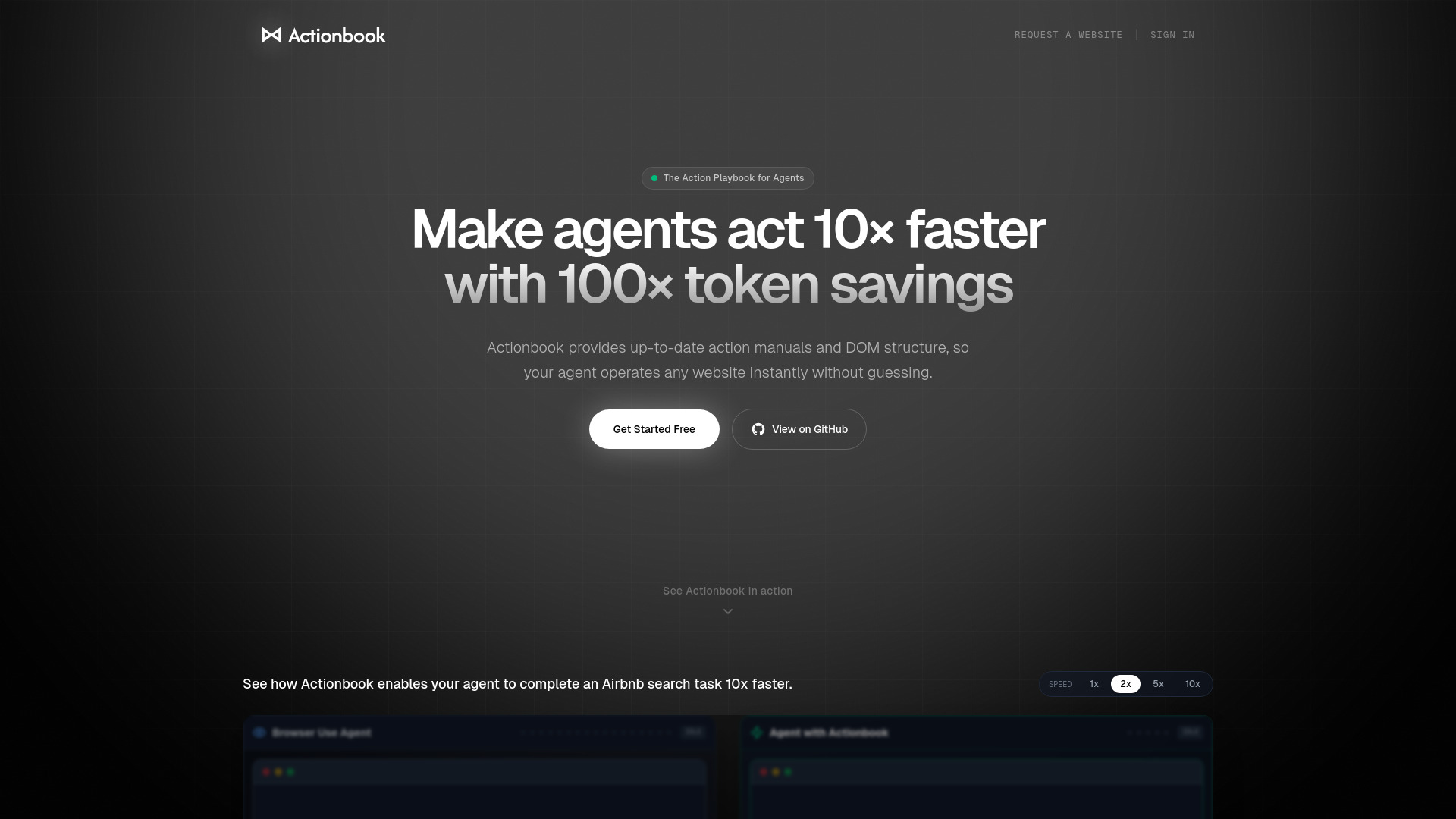 Actionbook | Make your agents act 10x faster with 100x token savings.
