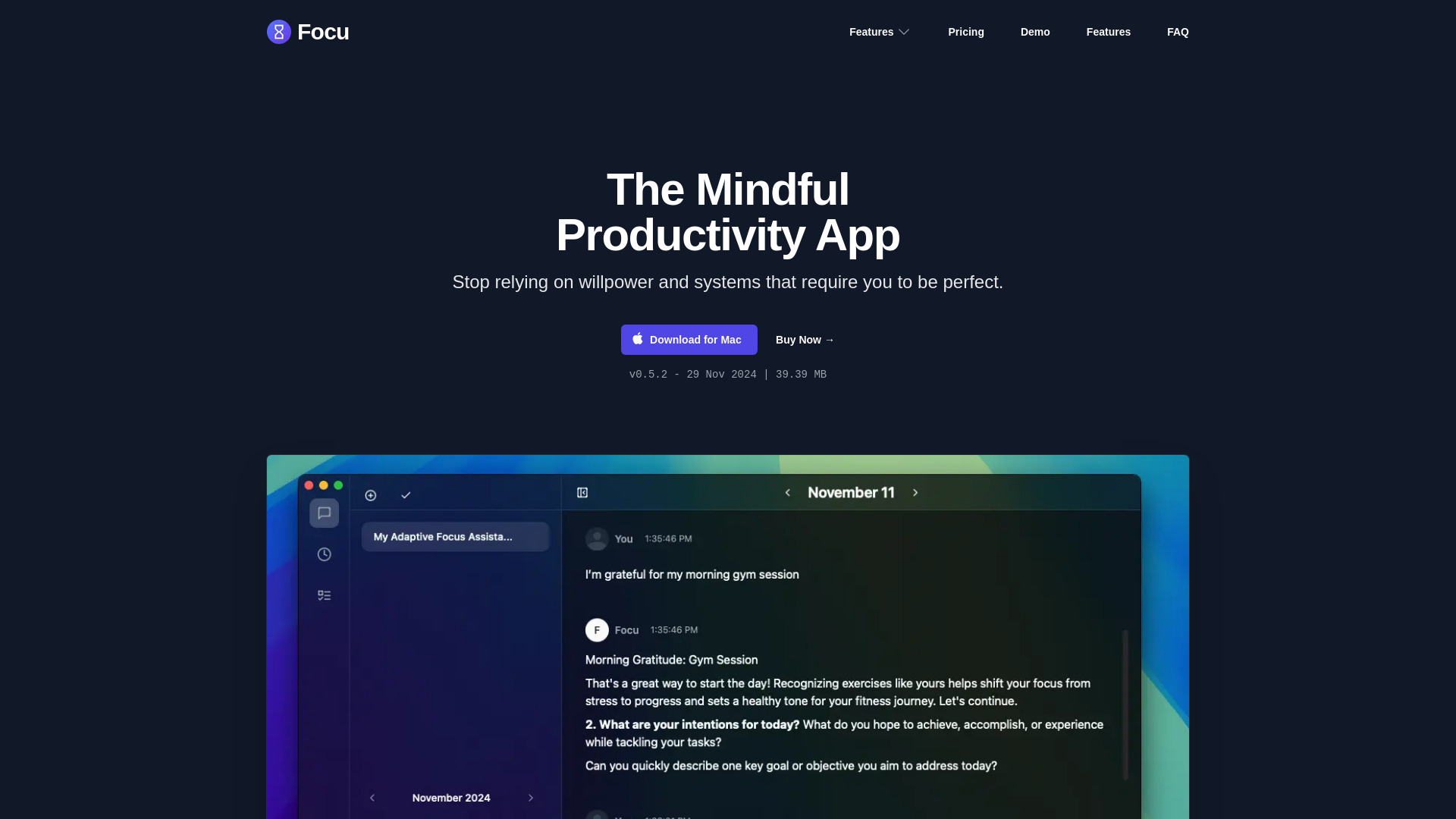 Focu App