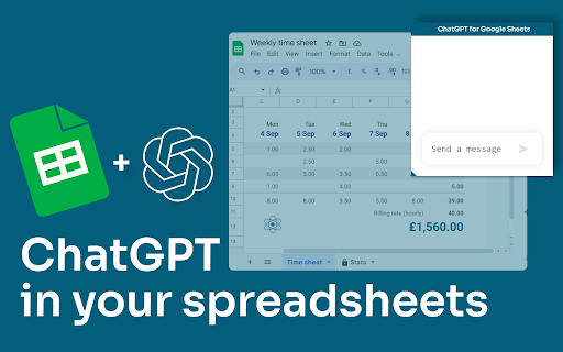 ChatGPT Extension for Google Sheets - 谷歌插件