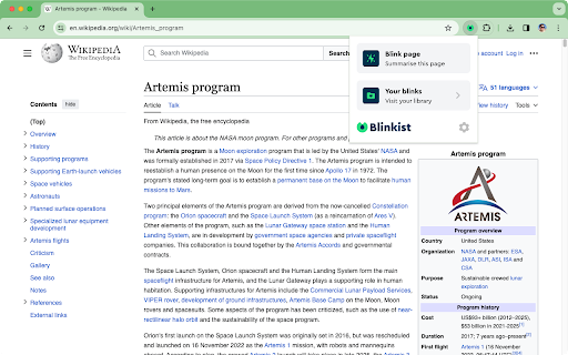 Blinkist AI - 谷歌插件