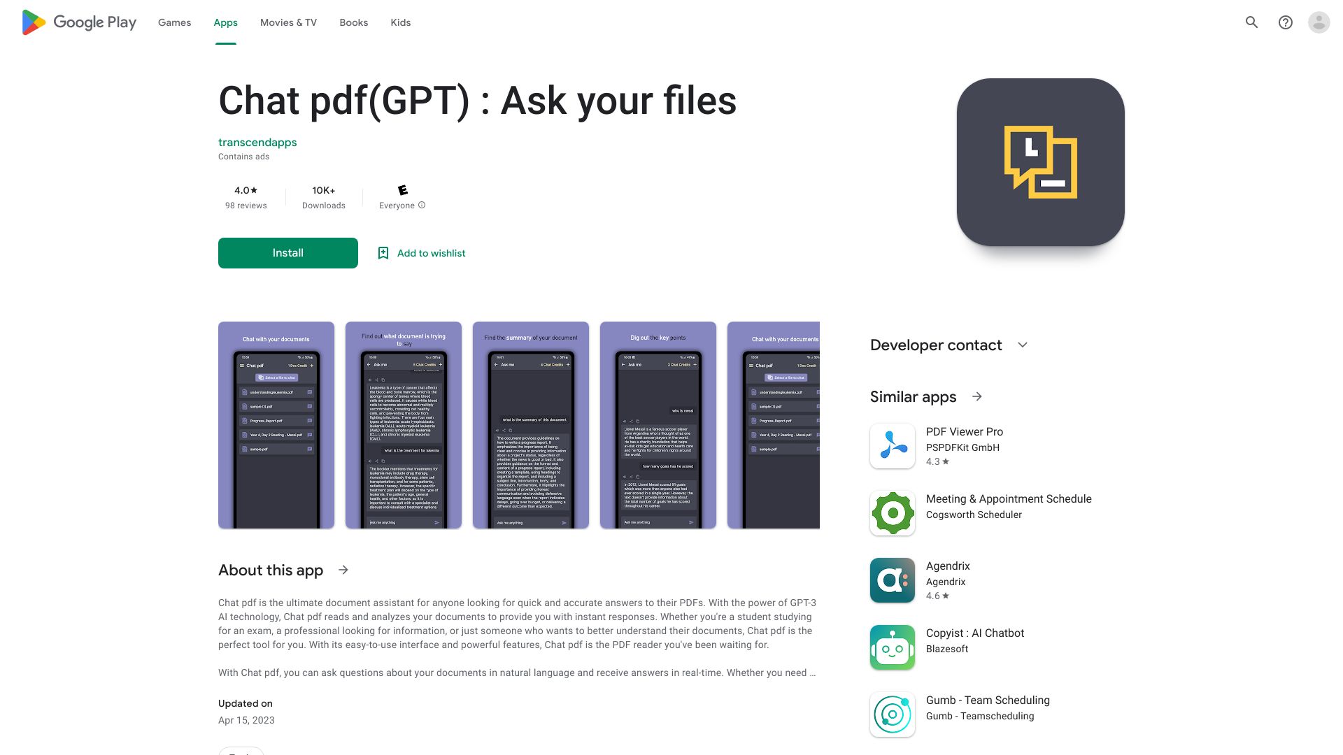 Chat PDF