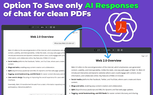 ChatGPT to PDF Extension - 谷歌插件