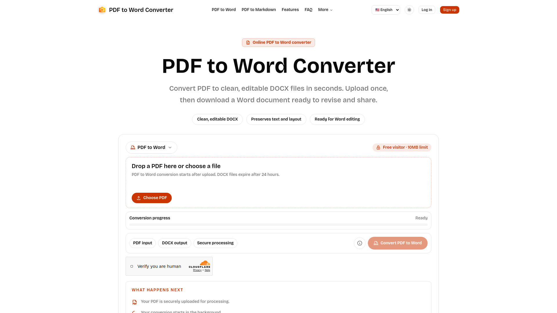 PDF to Word AI