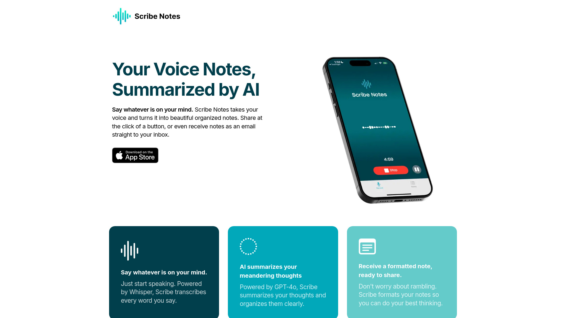 Scribe AI Notes