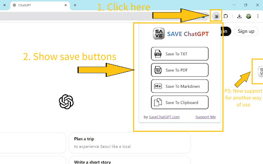 Save ChatGPT - 谷歌插件