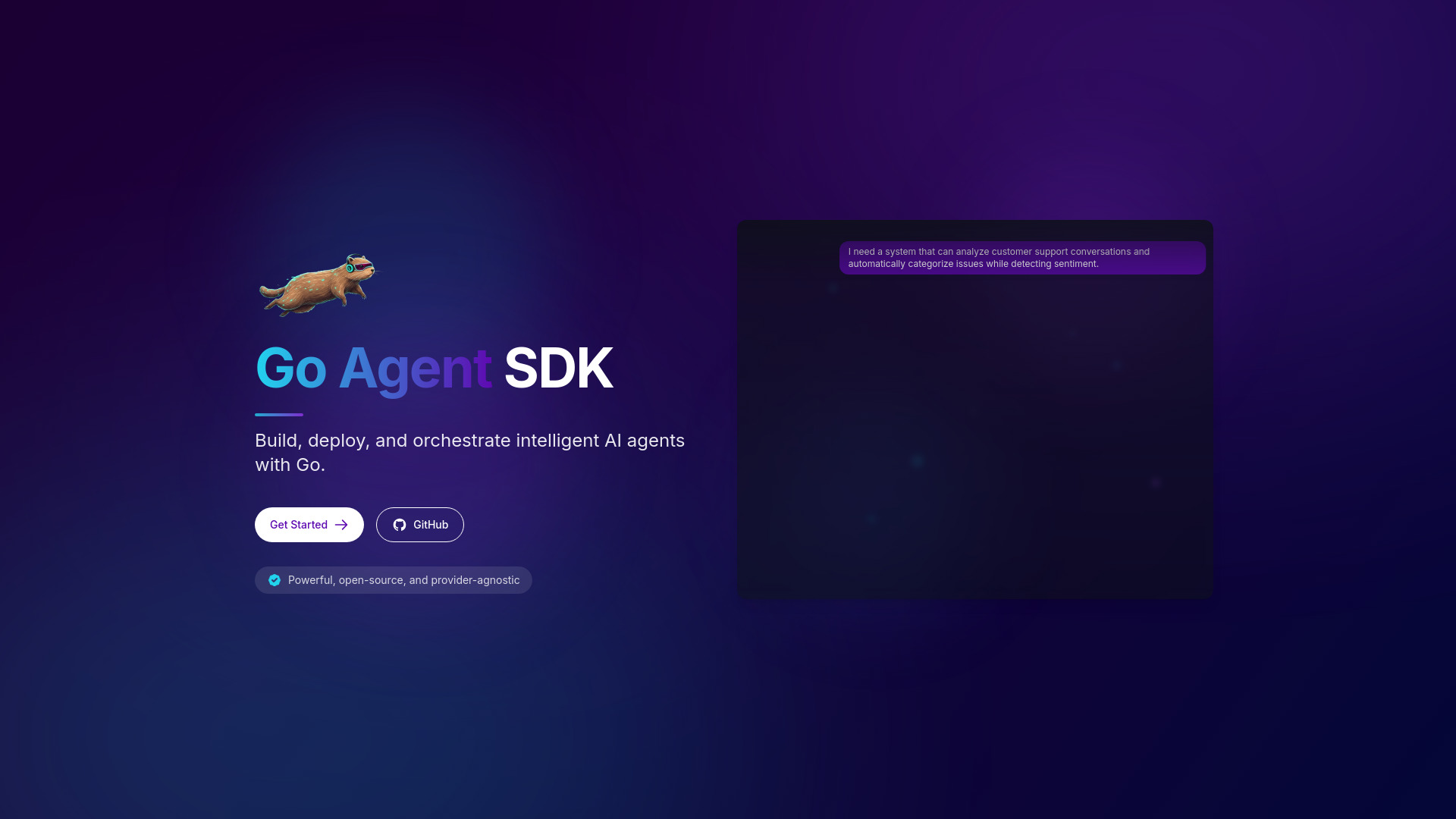 Go Agent SDK