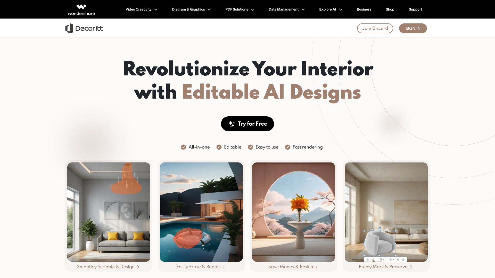 Wondershare Decoritt