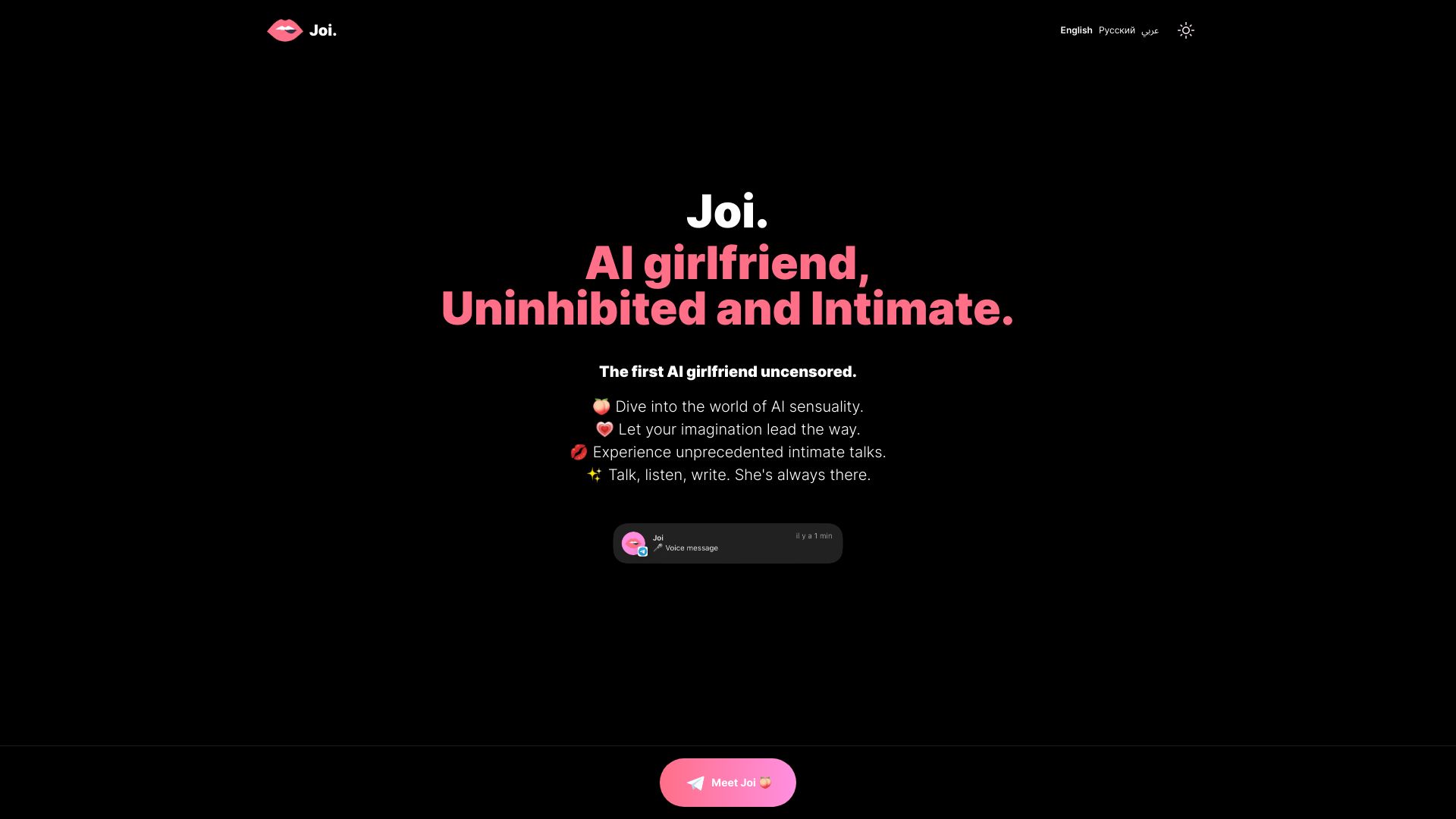 Joi AI Girlfriend