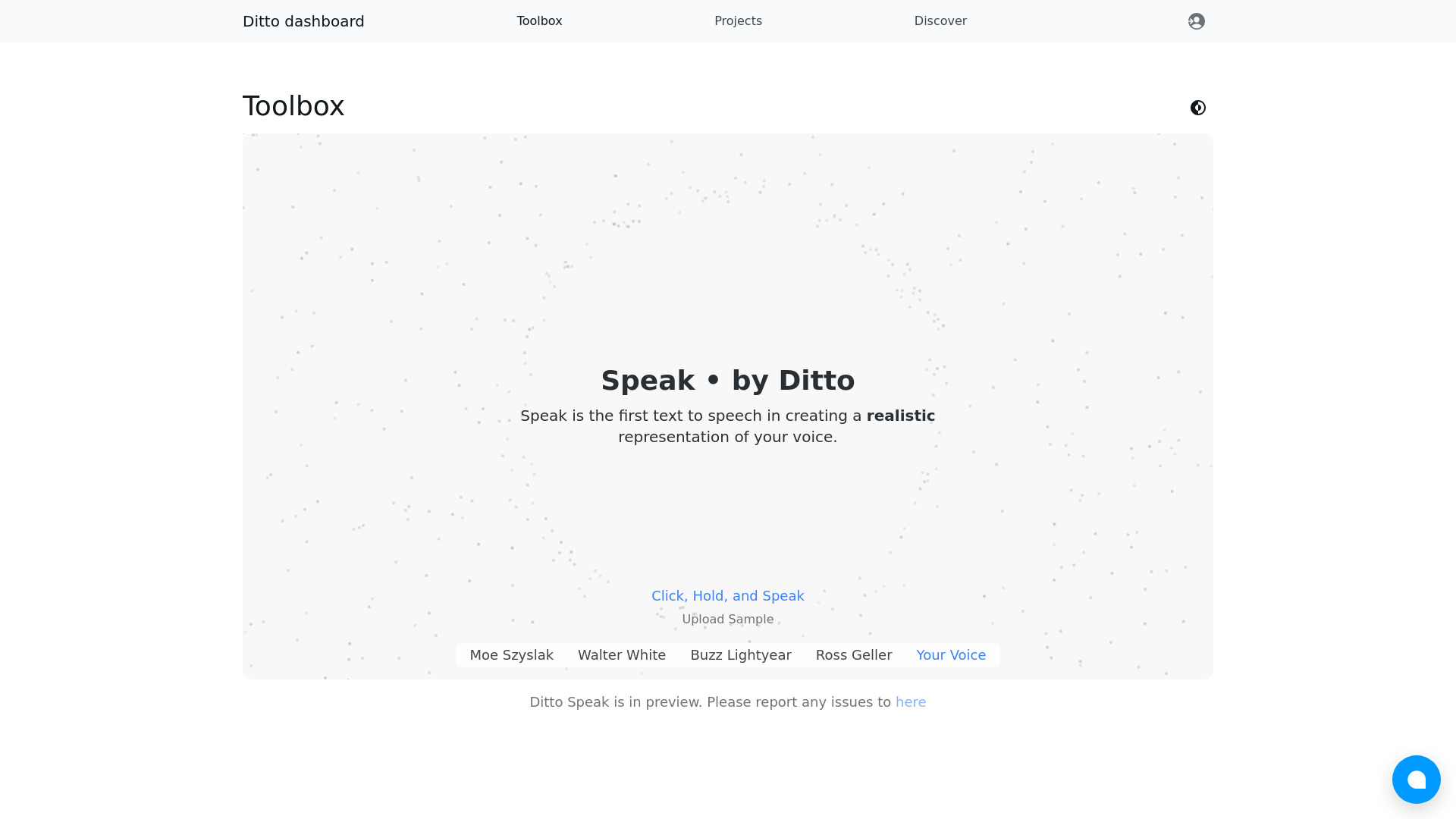 Ditto Speak