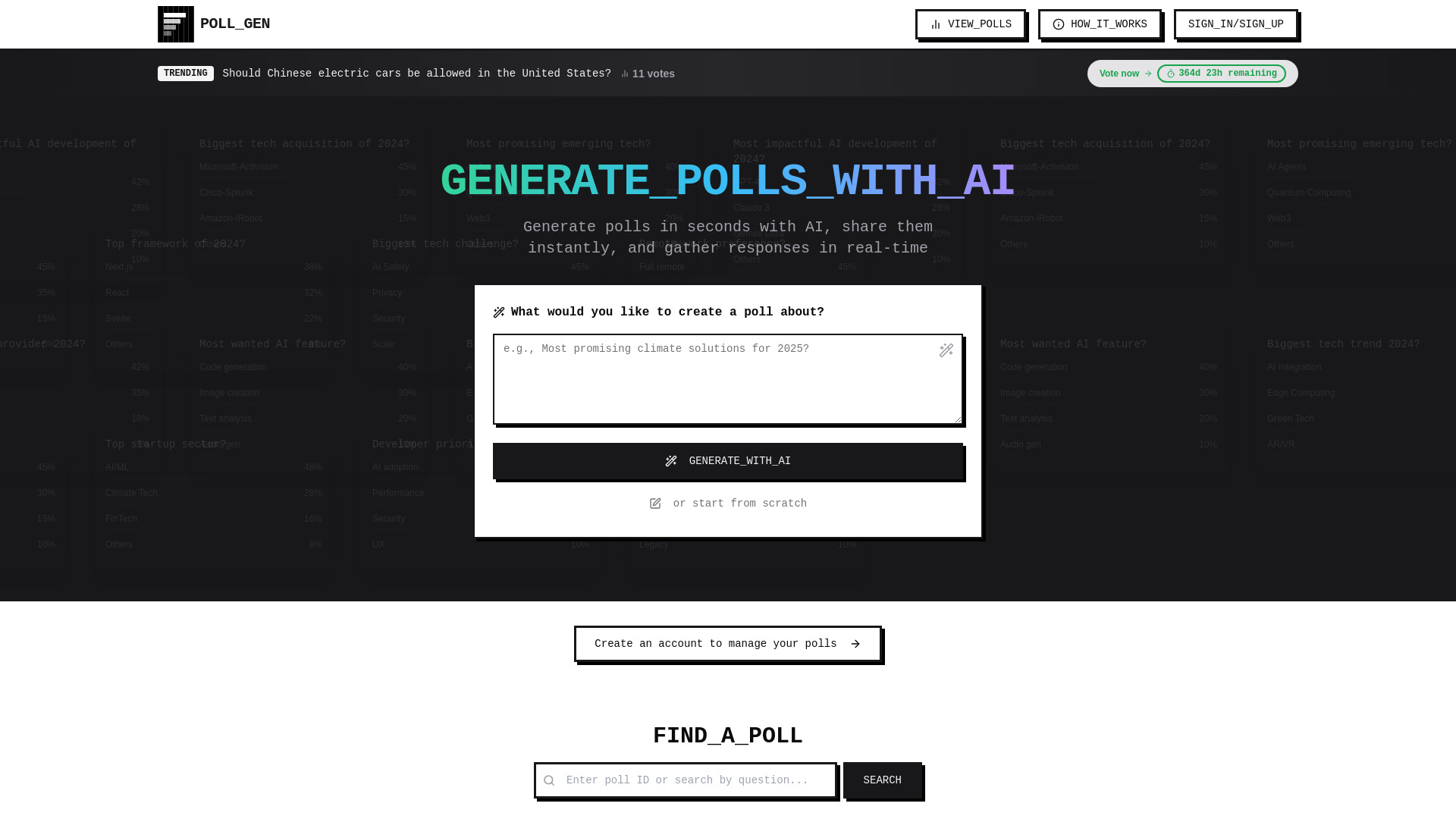 PollGen