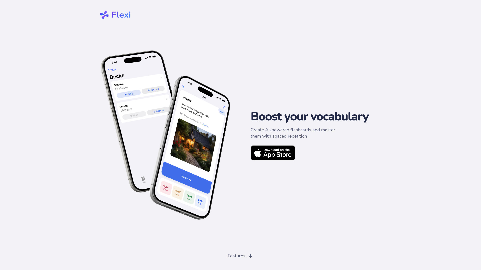 Flexi: Language Flashcards