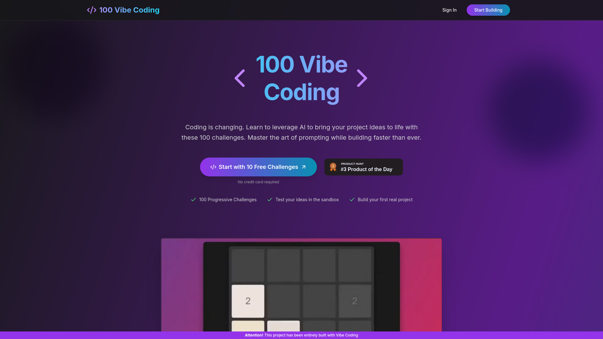 100 Vibe Coding