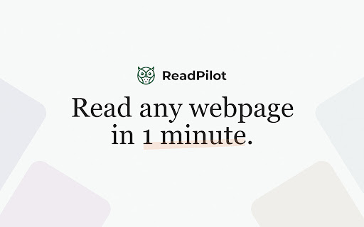 ReadPilot - 谷歌插件