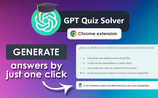Moodle GPT Quiz Solver - 谷歌插件