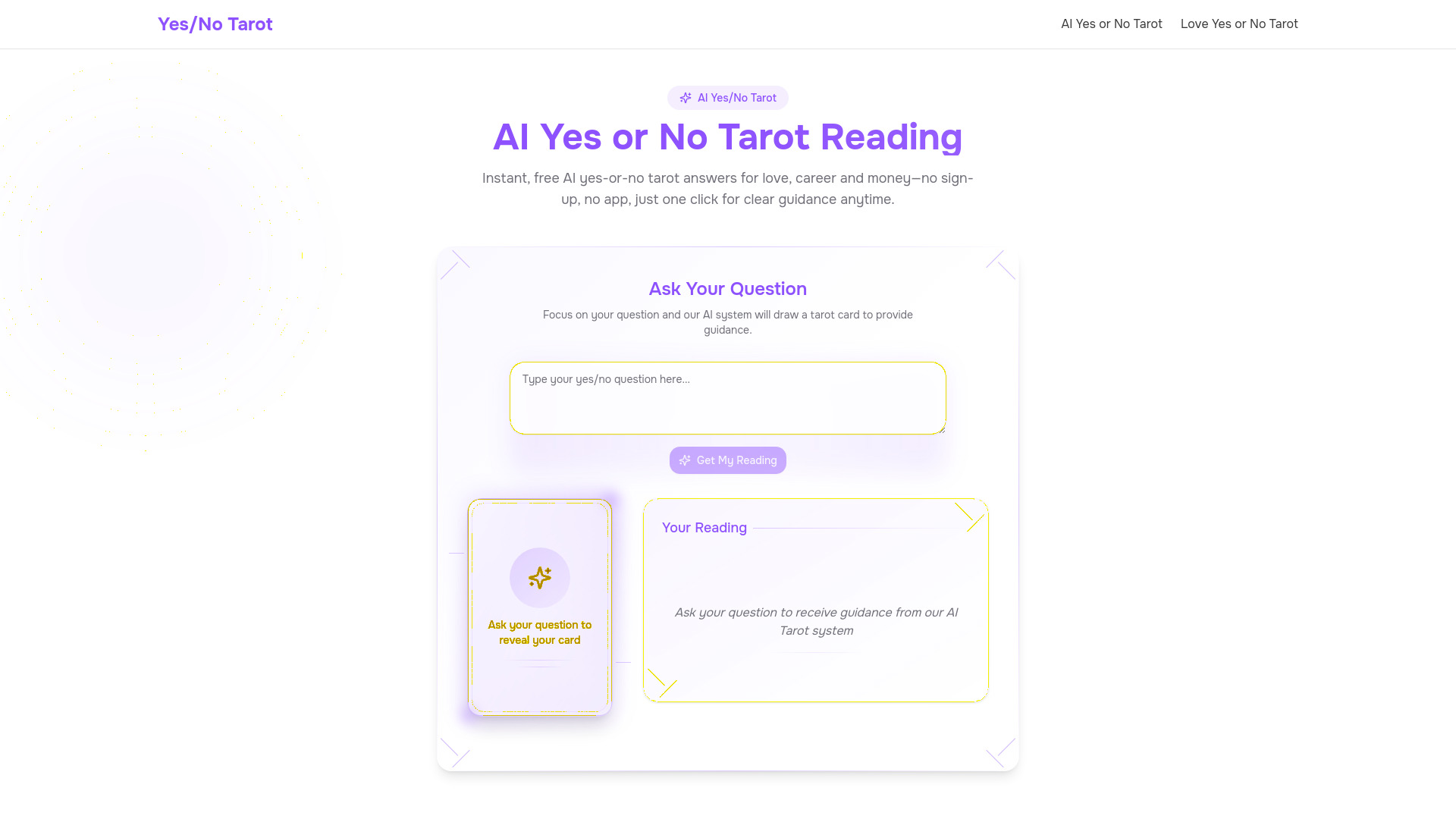 Yes/No Tarot