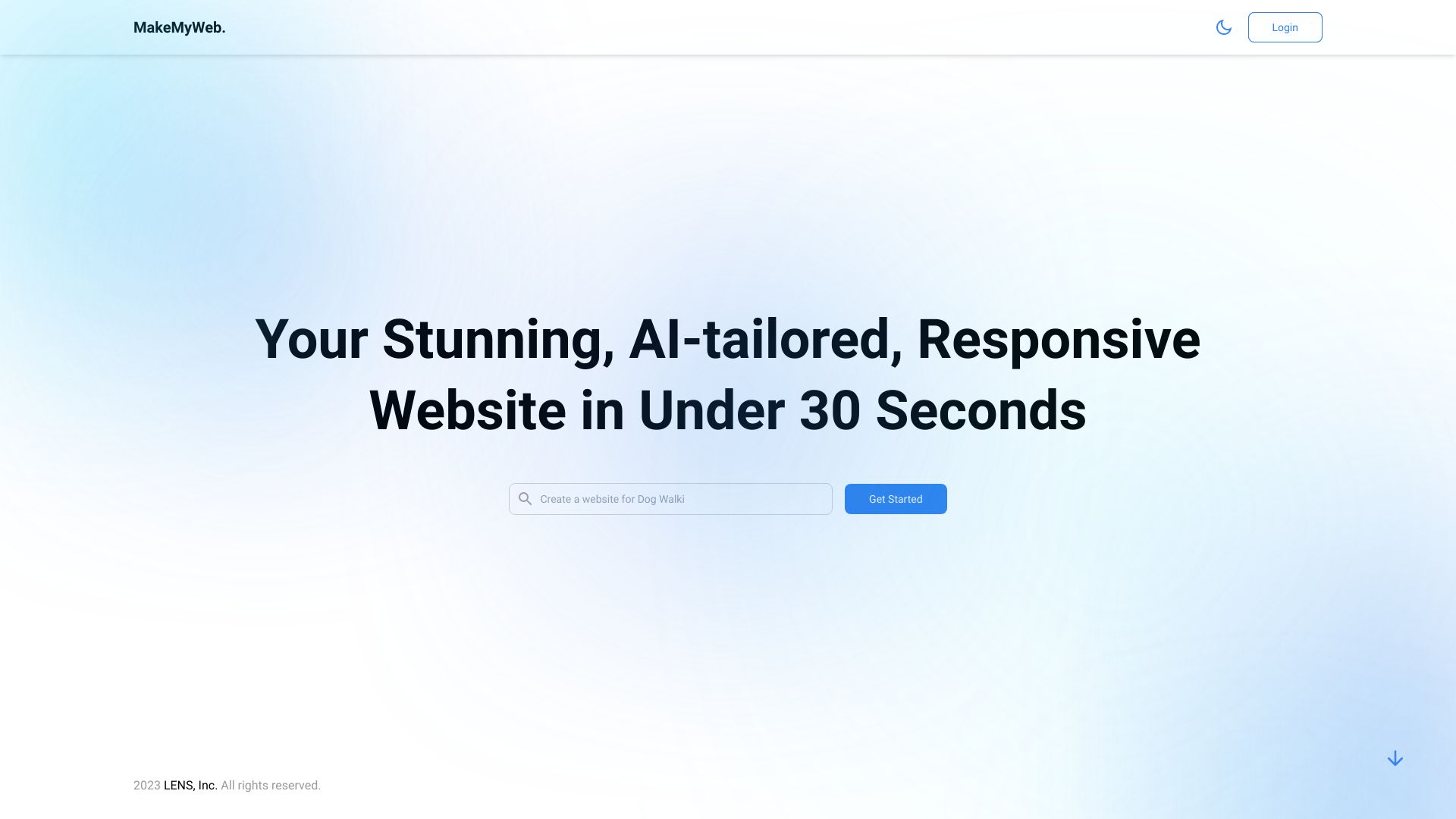MakeMyWeb.ai
