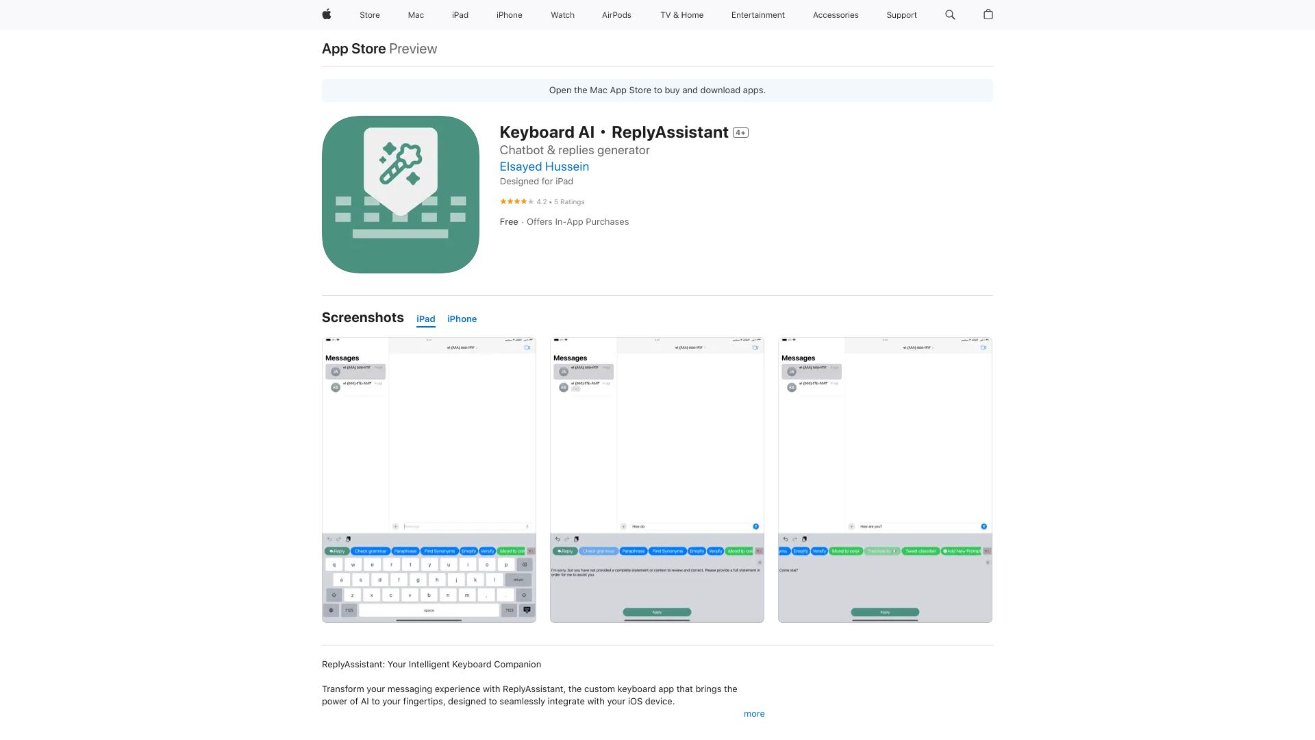 AI Keyboard・ReplyAssistant