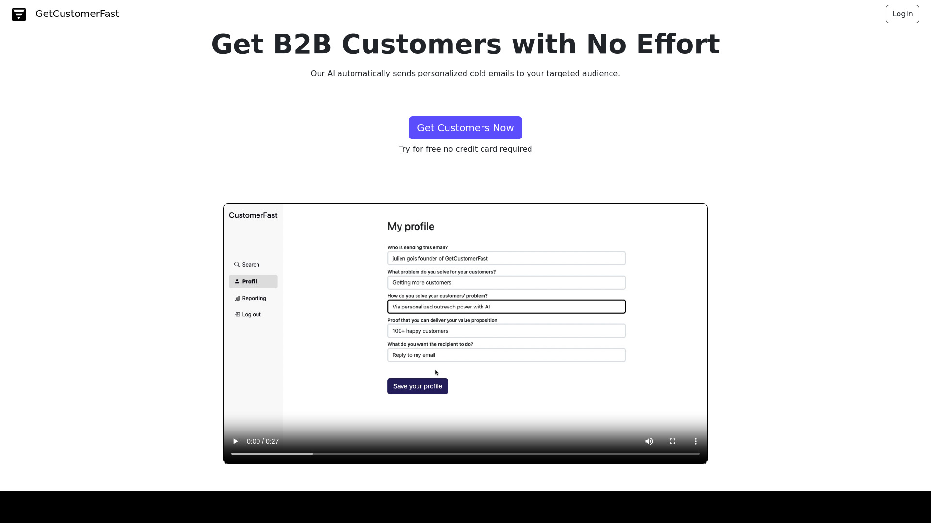 GetCustomerFast