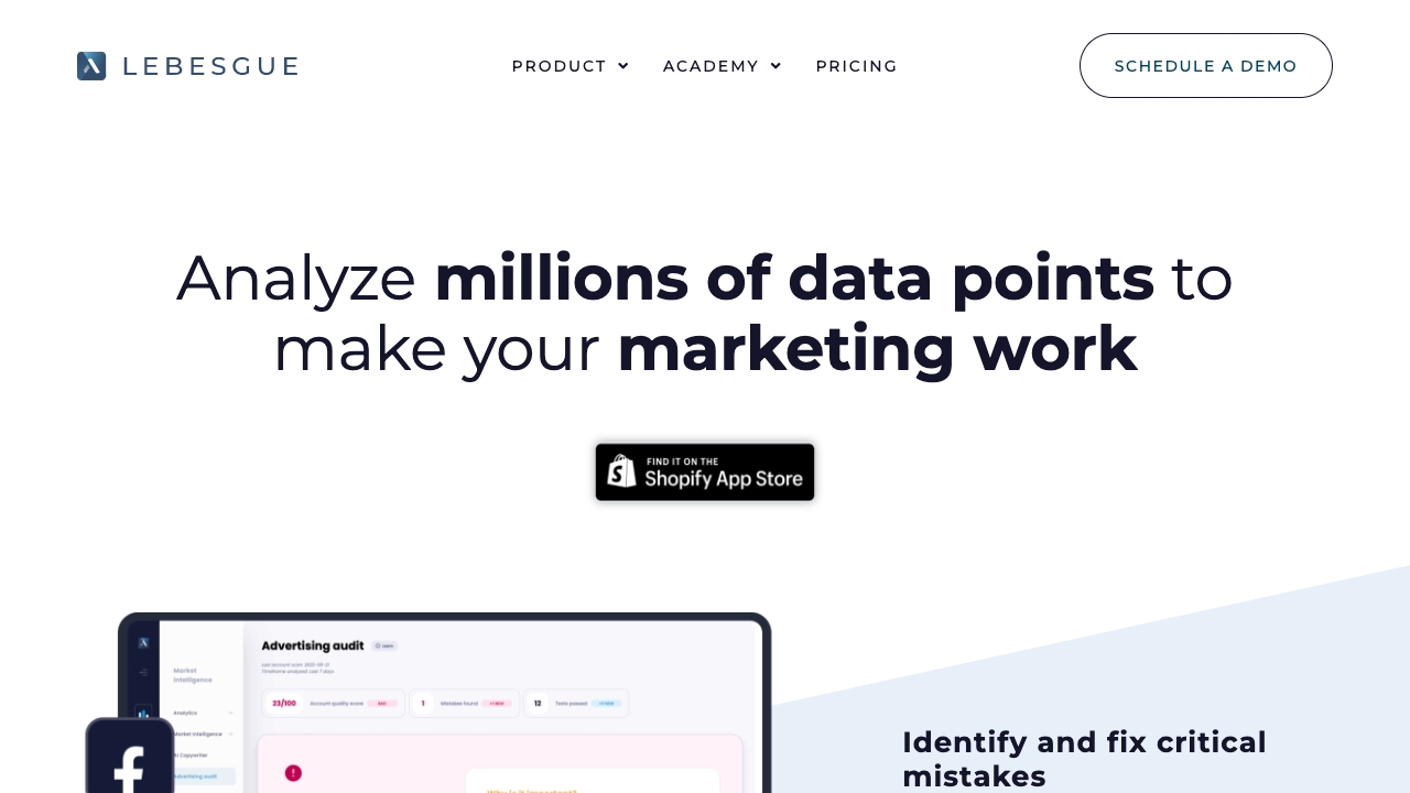 Lebesgue: AI CMO