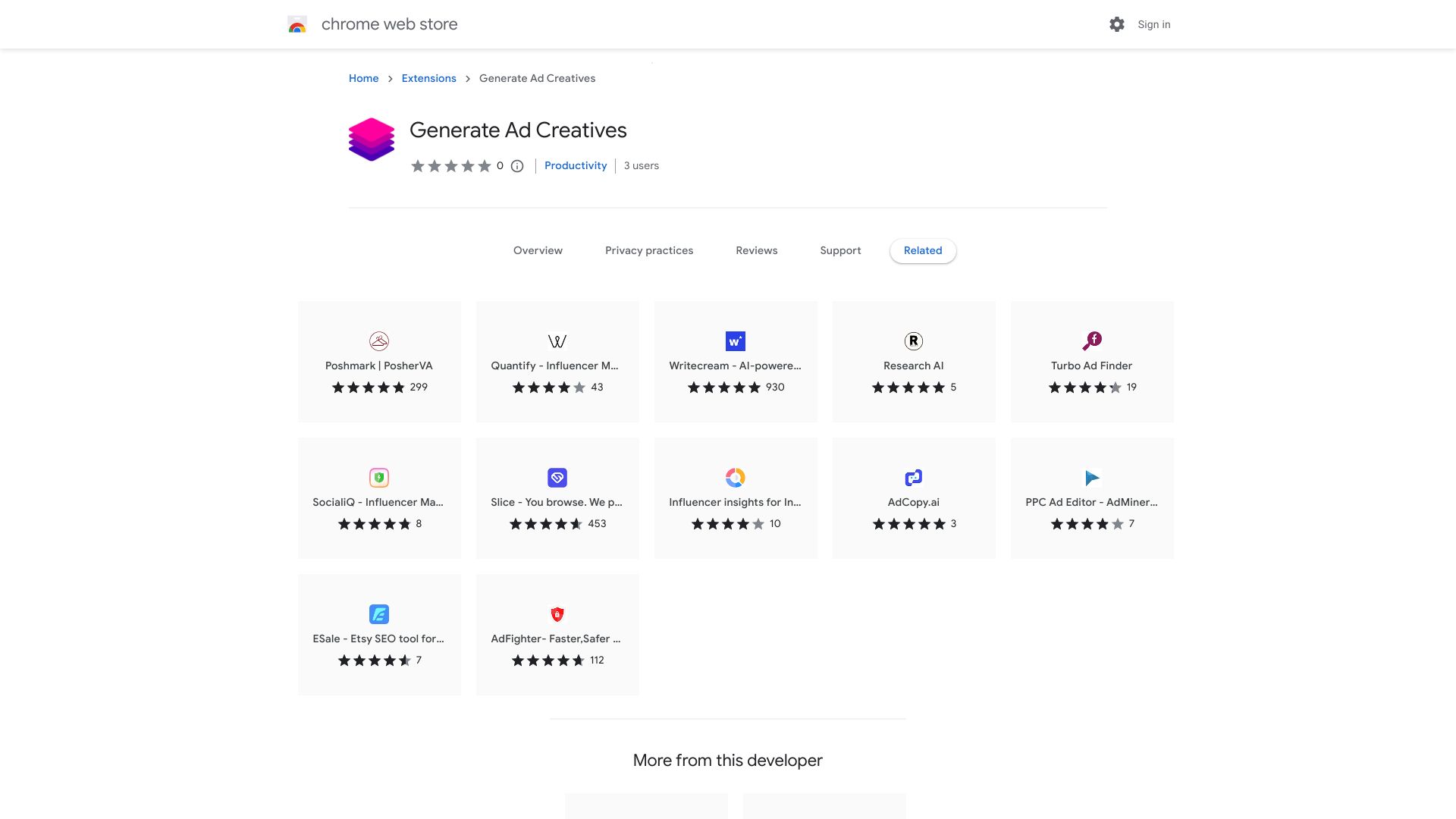 AdCreative.ai - 谷歌插件