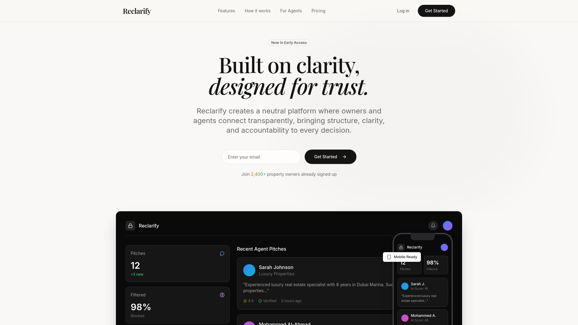 Reclarify