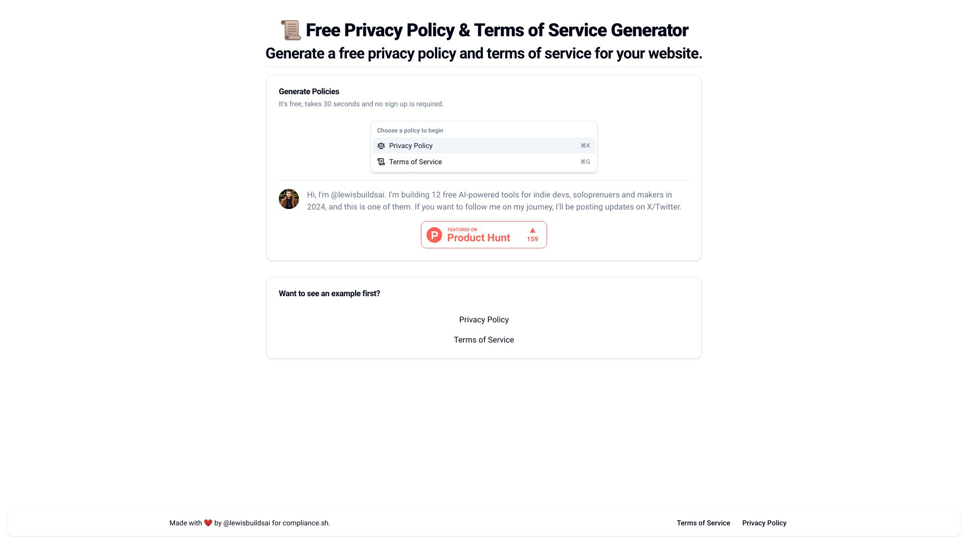 PoliciesByAI