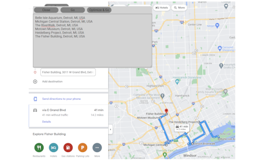 Google Maps Route Optimizer - 谷歌插件