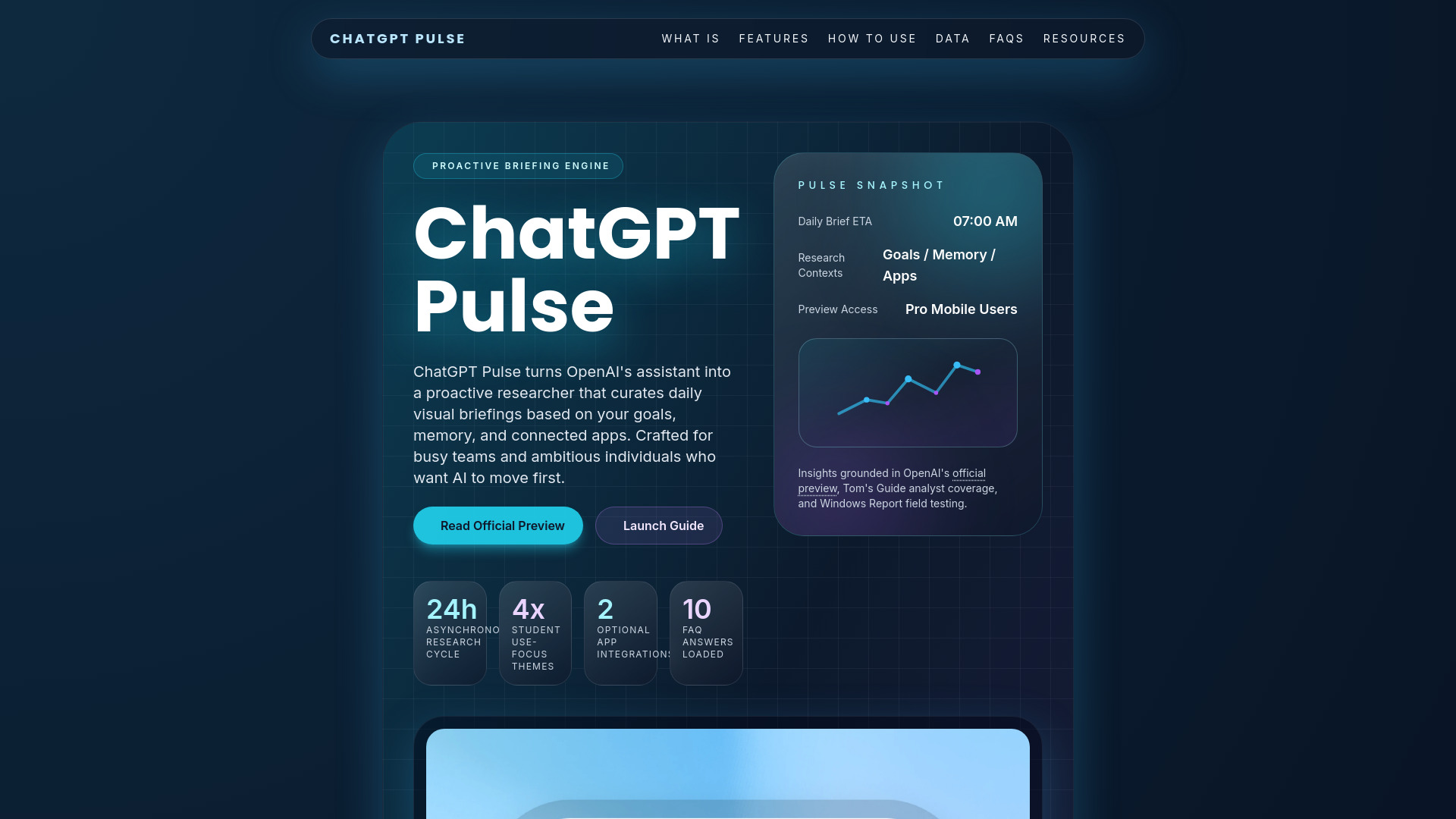 ChatGPT Pulse