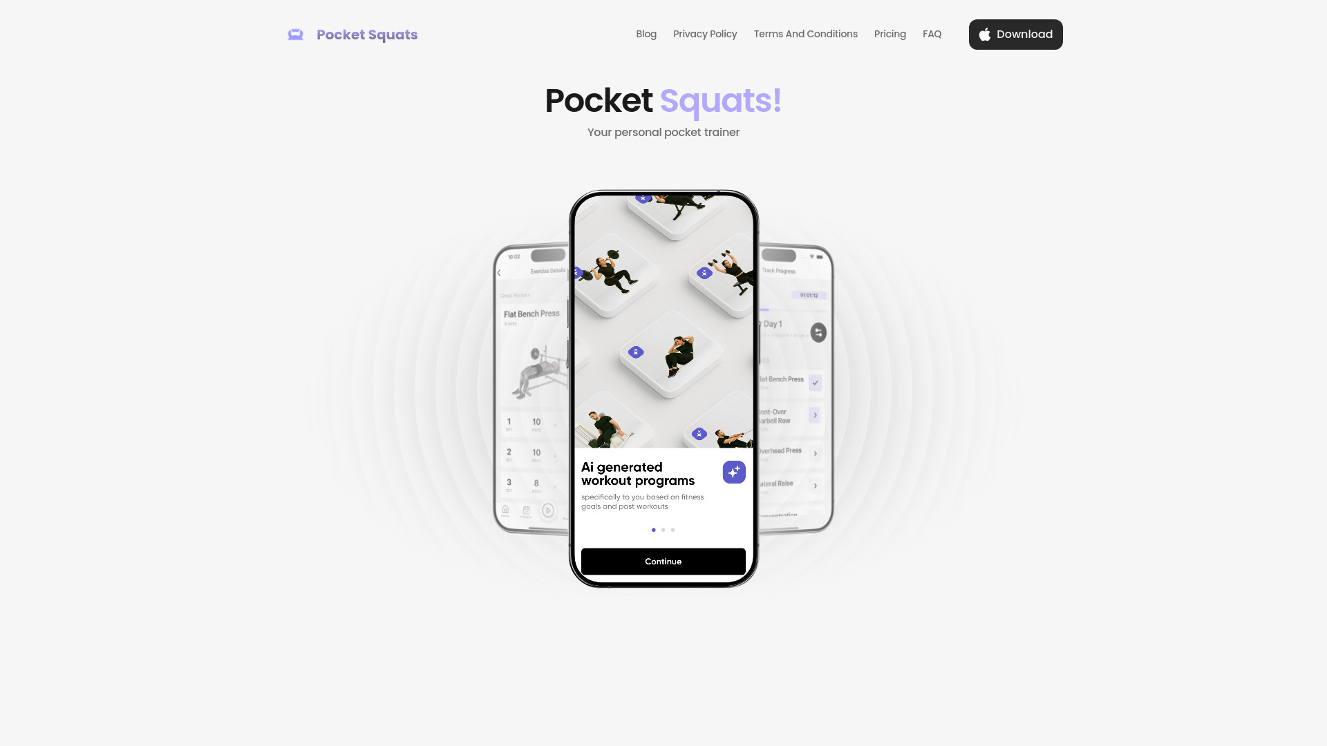 Pocket Squats