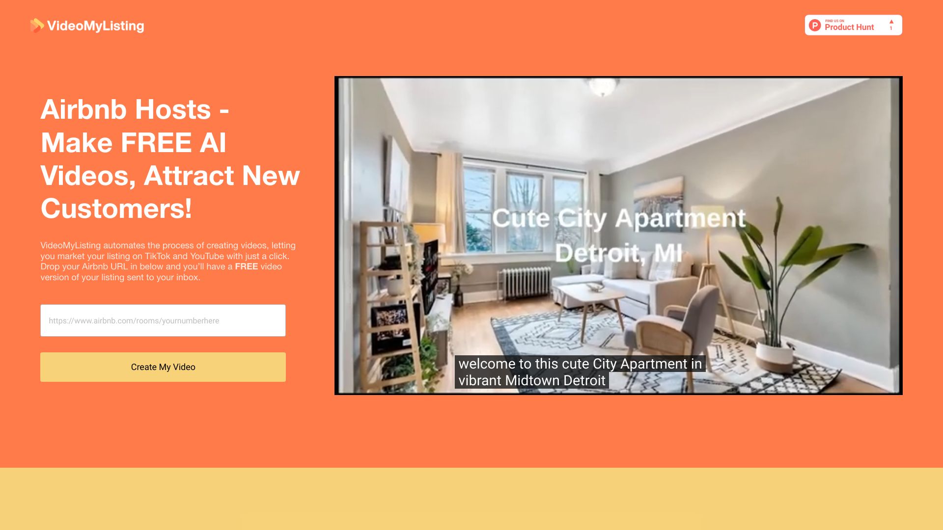 VideoMyListing