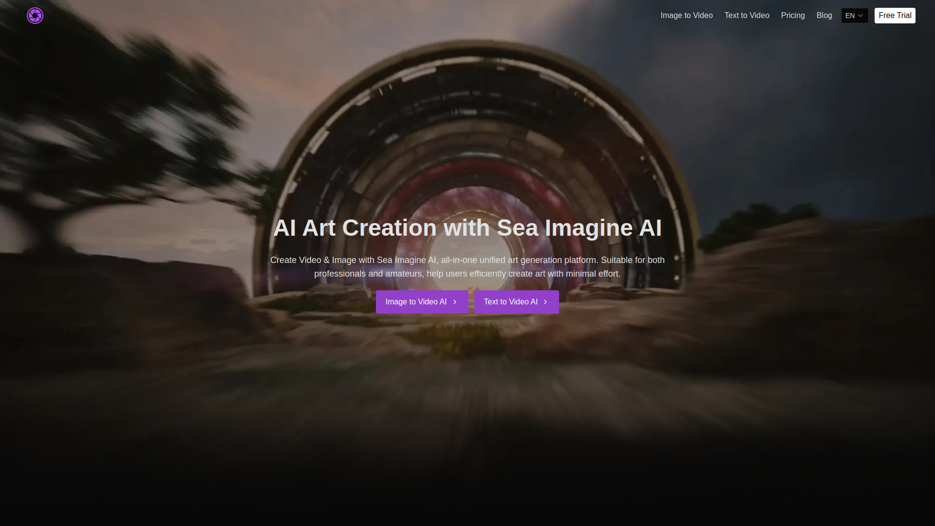 Sea Imagine AI: Image &Video Art Creation