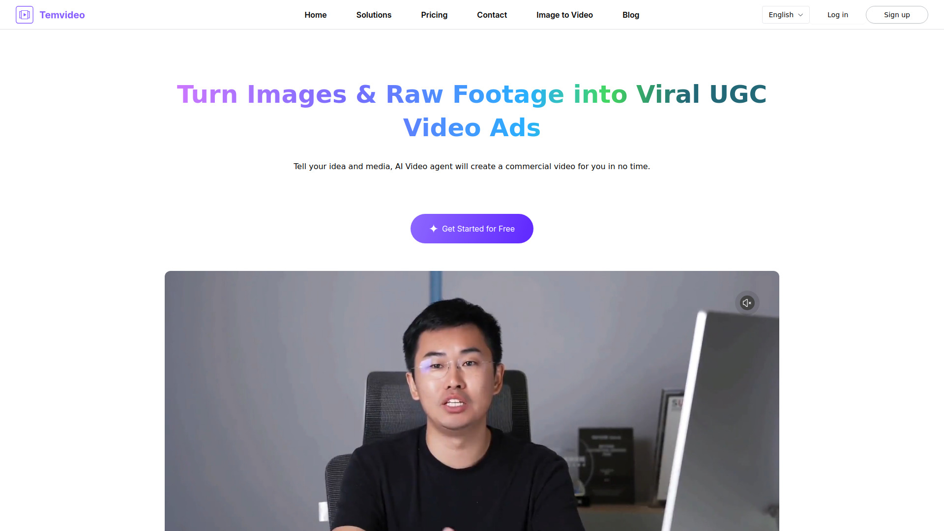 TemVideo - AI Viral Product Video Maker