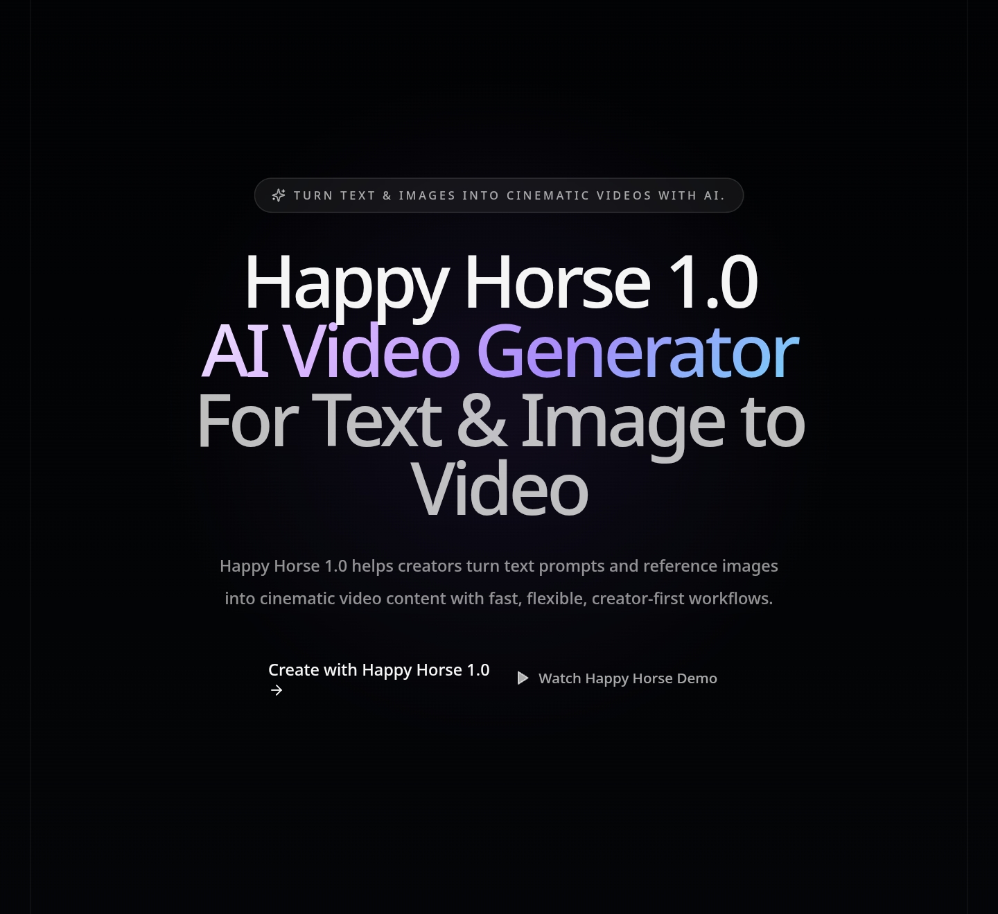 Happy Horse 1.0