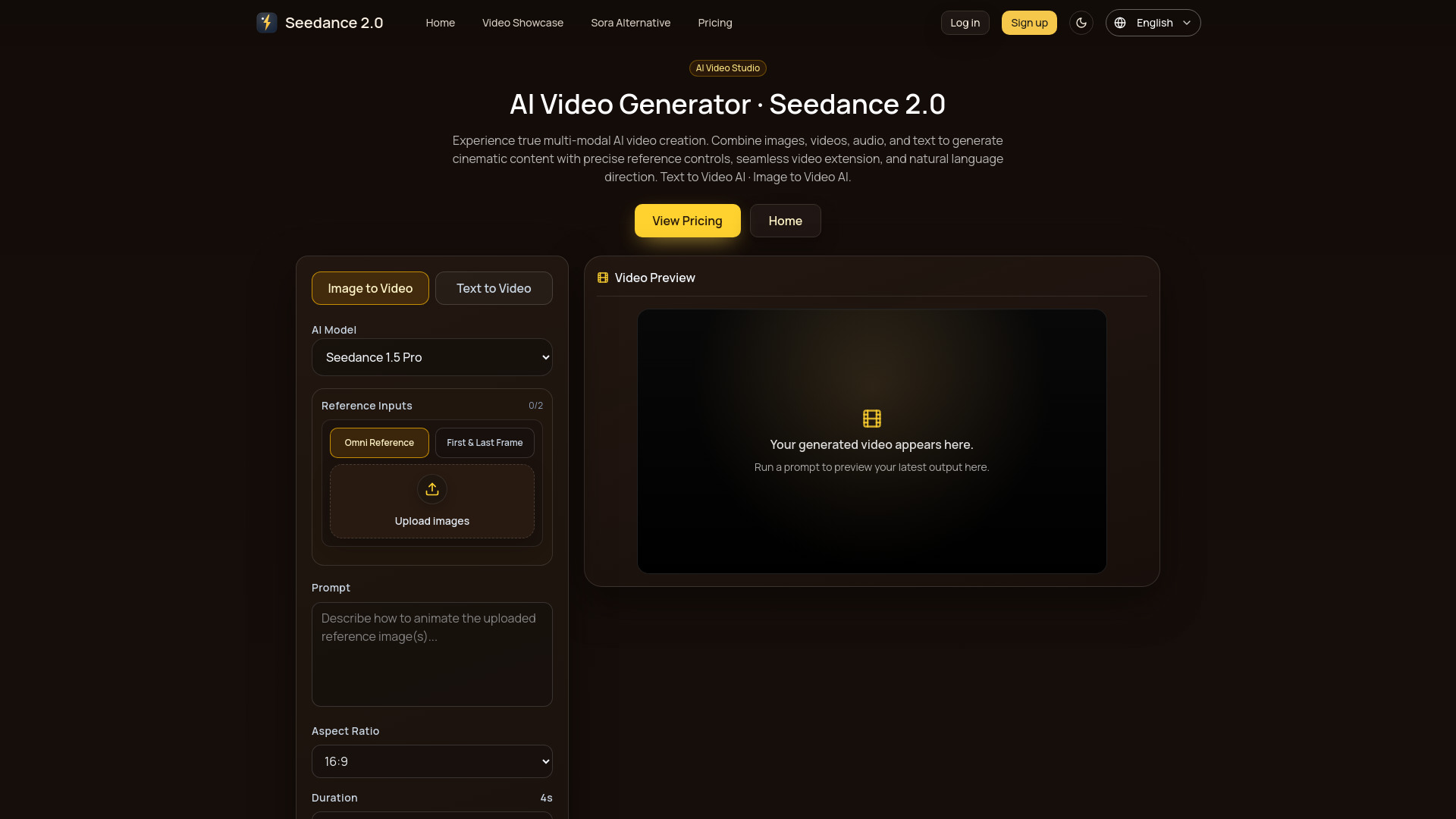 Seedance 2.0 AI Video Generator