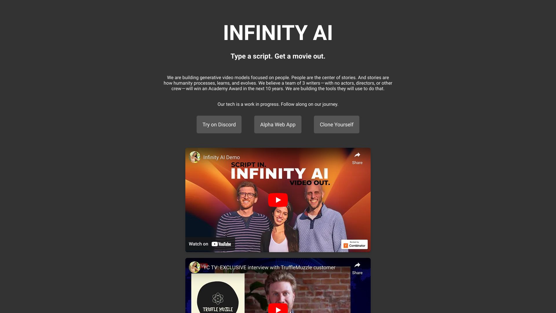 Lemon Slice (formerly Infinity AI)