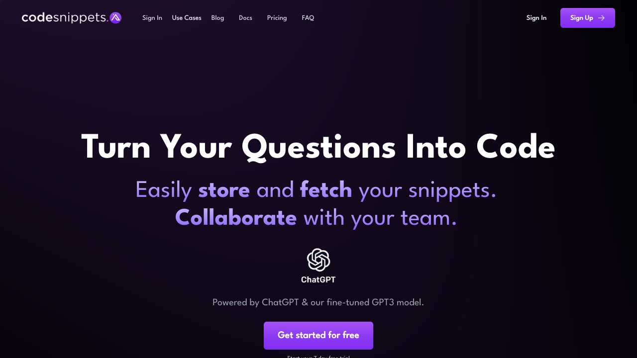 Code Snippets AI