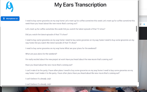 Privacy Sensitive Audio Transcription Tool - 谷歌插件