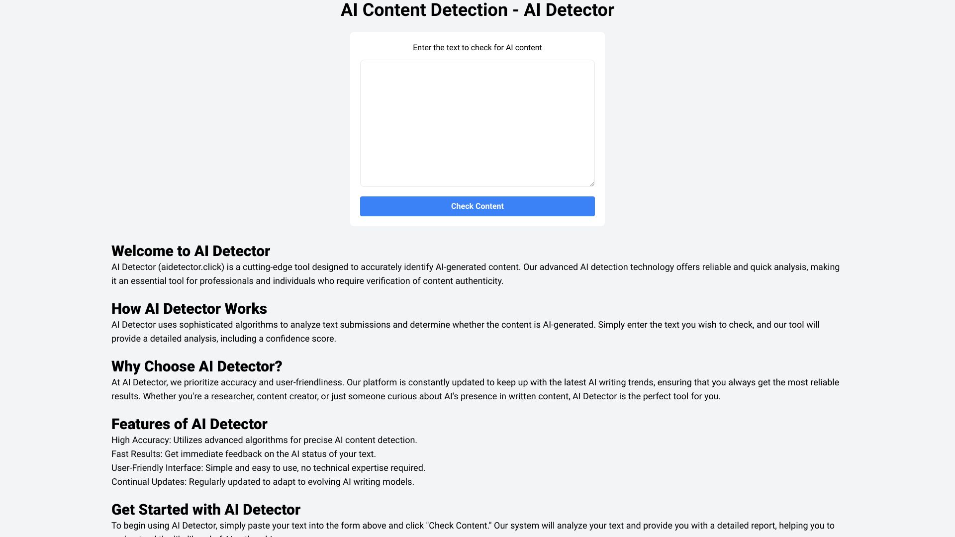 AI Detector