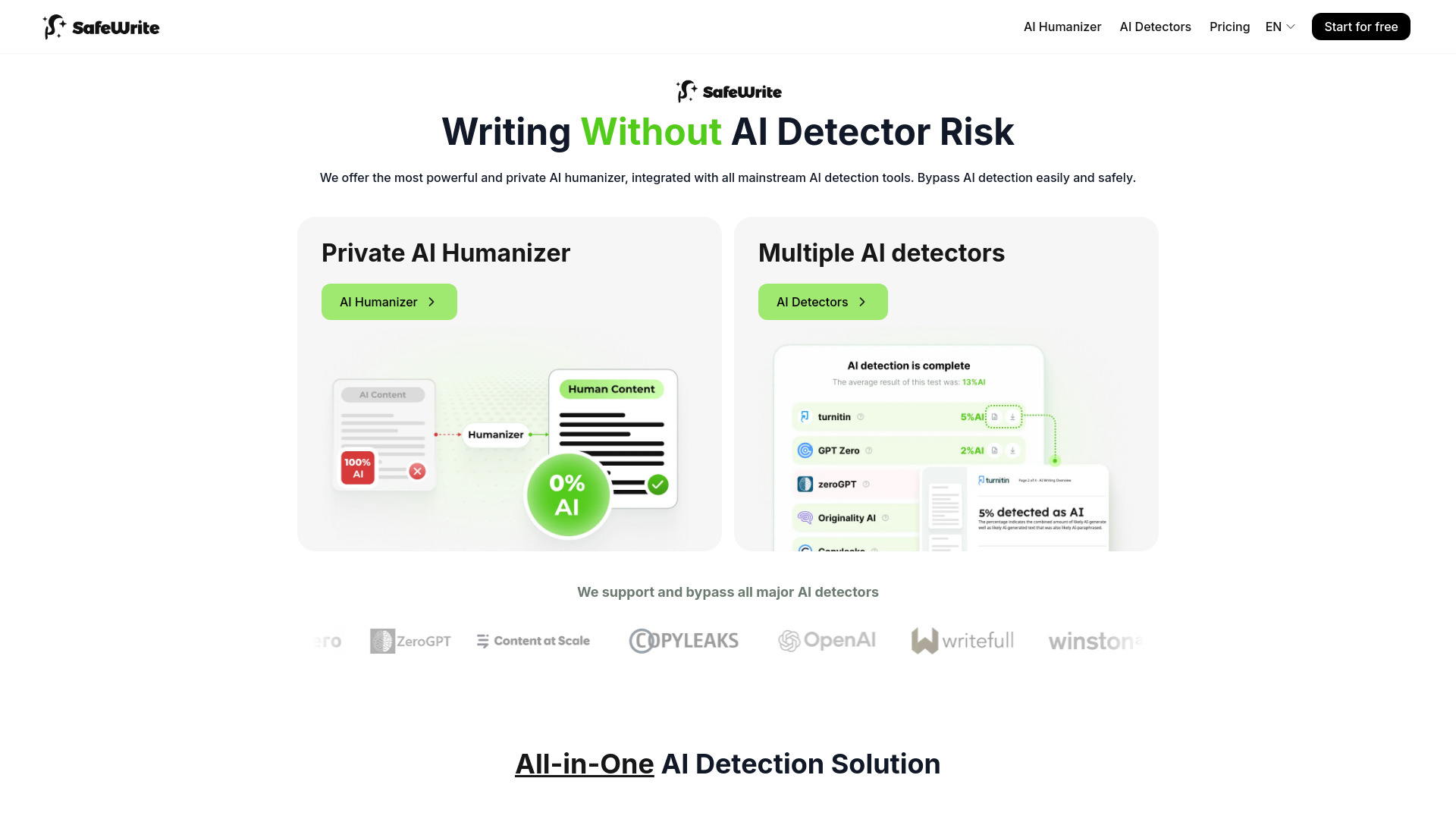 SafeWrite AI
